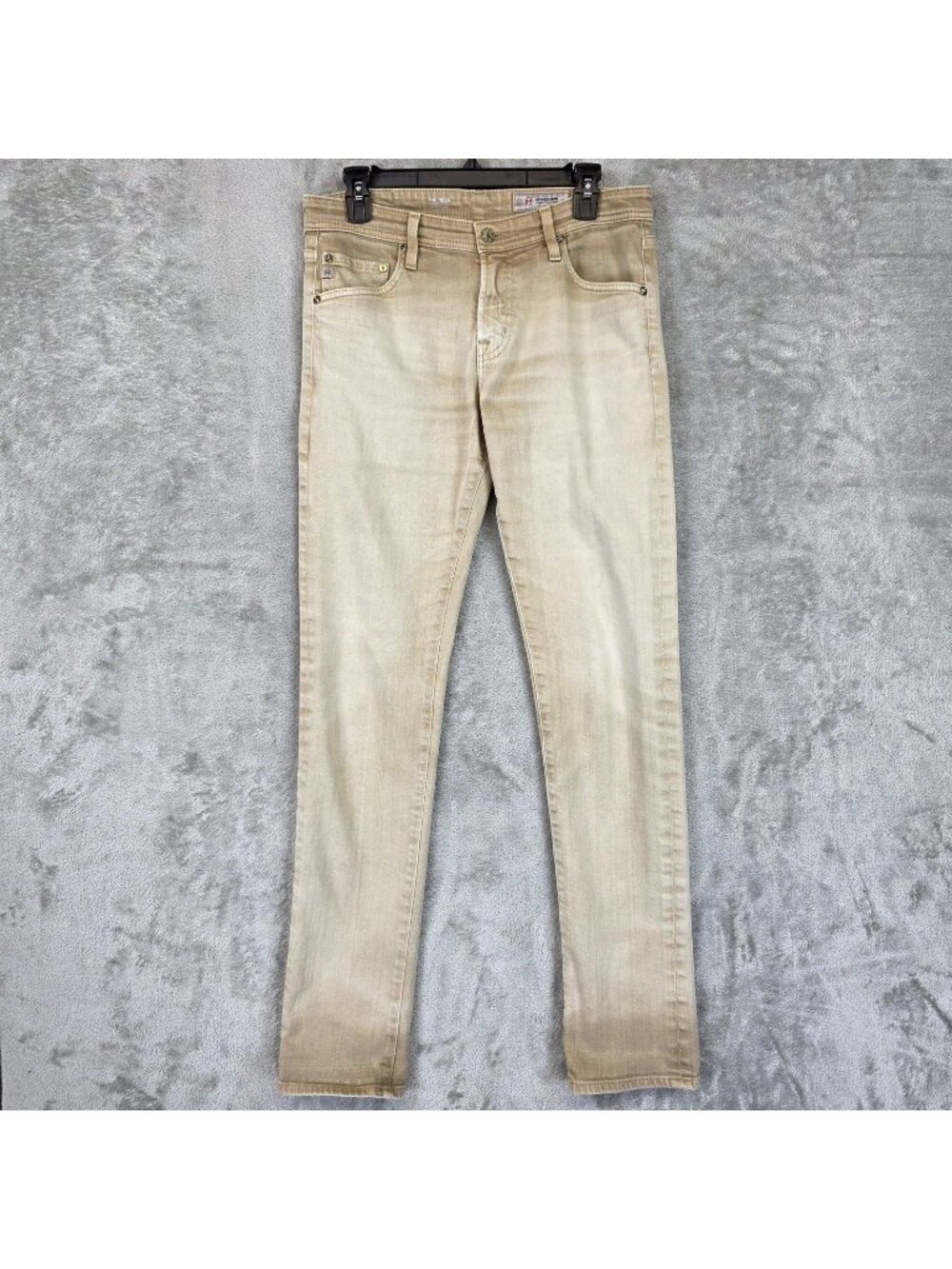 Ag Adriano Goldschmied Men's Beige Jeans